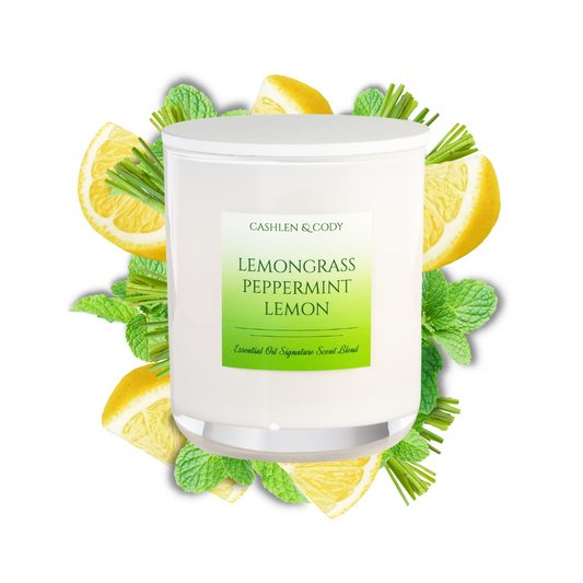 Lemongrass, Peppermint & Lemon Candle